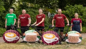 Costa Coffee Gears Up For ‘Coffee Morning on Wheels’ Fundraising Cycle Ride in Aid of Macmillan Cancer Support