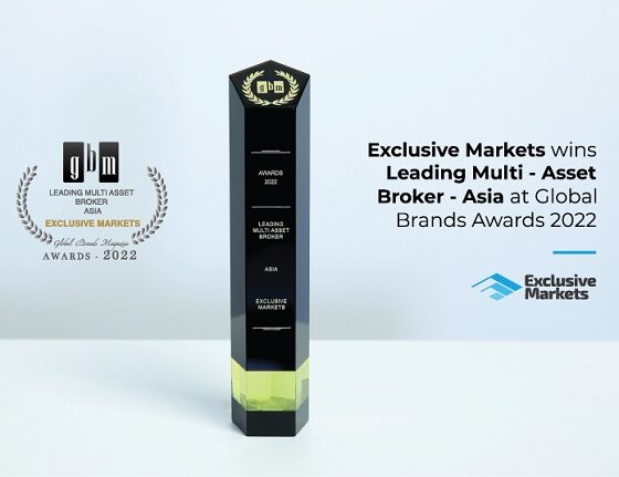Exclusive Markets wins Leading Multi-Asset Broker-Asia at the Global Brand Awards 2022