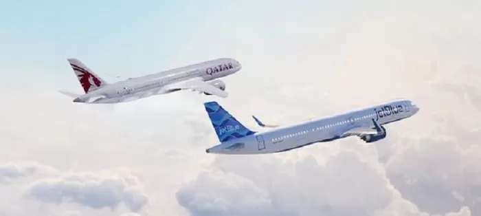 Qatar Airways and JetBlue Further Enhance Codeshare Agreement with Expanded List of Global Destinations 61 JetBlue