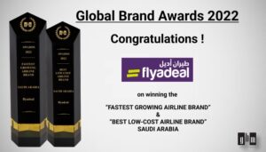 Flyadeal takes to the skies at the 10th edition of the Global Brands Magazine Awards