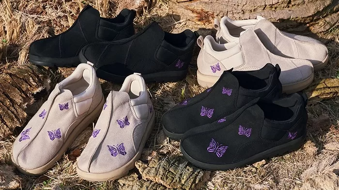 Reebok and NEEDLES Reveal the Beatnik Moc in Black and Beige 61 NEEDLES
