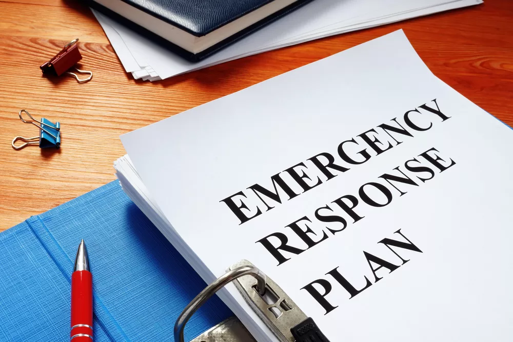 Emergency response plan.