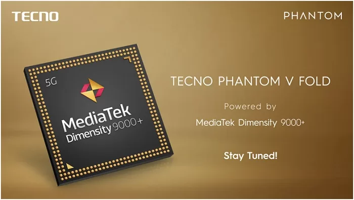 TECNO to Launch Flagship Foldable Smartphone with MediaTek Dimensity 9000+ Processor at MWC 2023