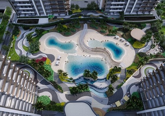 Amenity Formation of Mantawi Residences (Artist's Perspective)
