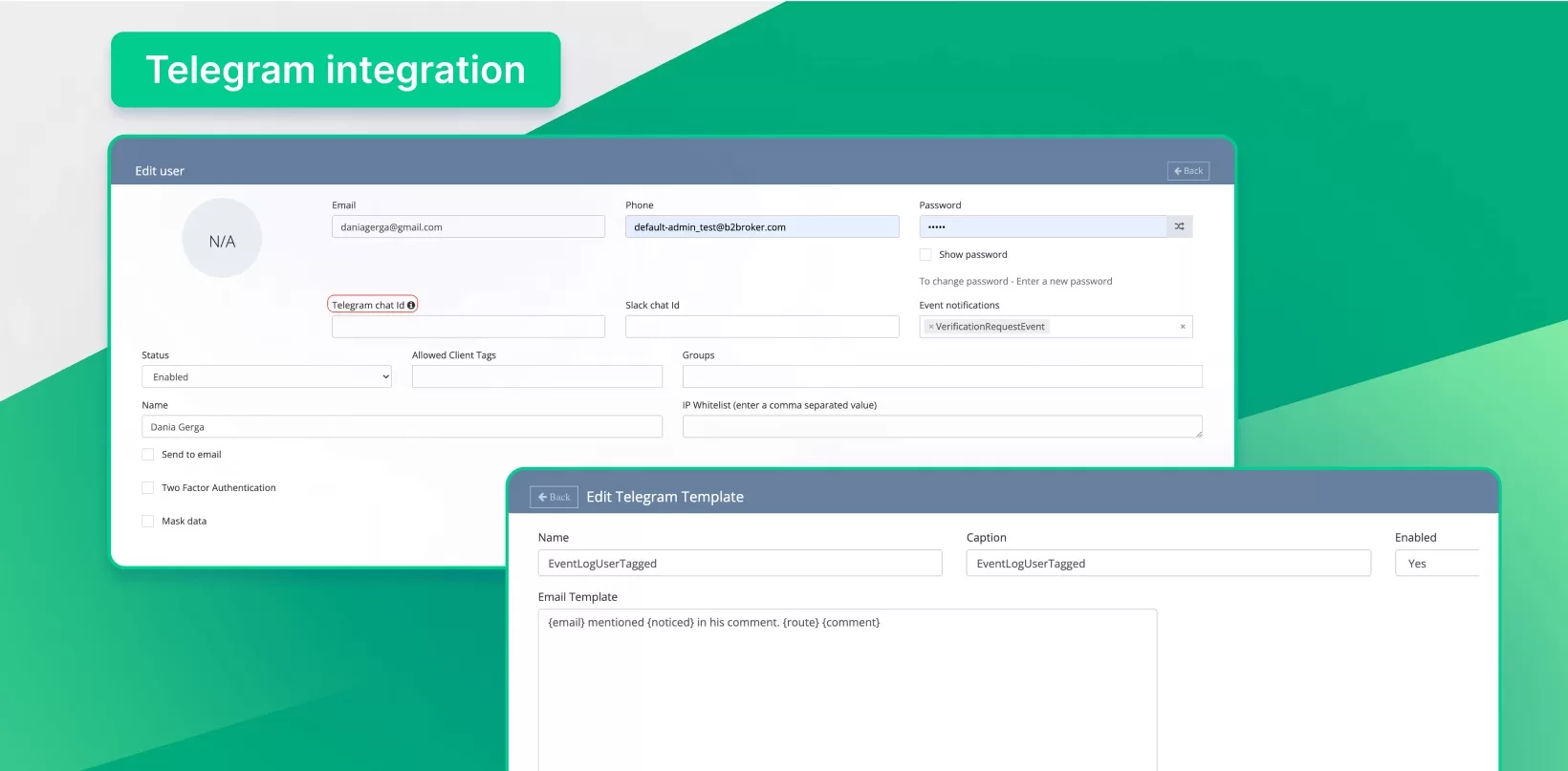 Telegram Integration