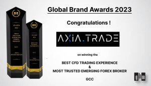 Axia Trade Has Once Again Emerged Victorious at The Global Brand Awards