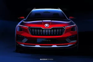 First Glimpse of Refreshed Škoda Scala and Škoda Kamiq