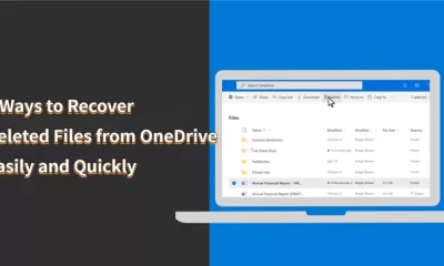 4 Ways to Recover Deleted Files from OneDrive Easily and Quickly