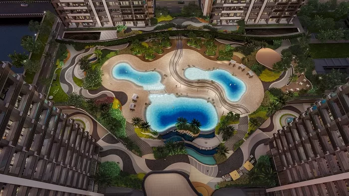 Amenity Area of Mantawi Residences (Artist's Perspective)