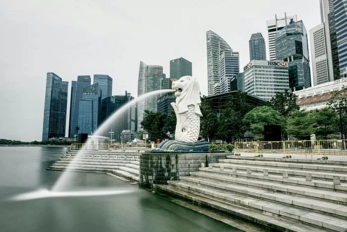 Merlion Statue