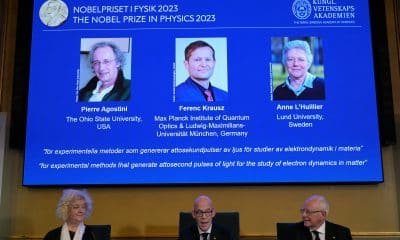 Revolutionizing Physics: Nobel Prize Honors Trio for Unveiling the Microcosmic Realm of Electrons