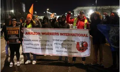Amazon Faces Worker Strikes and Protests Across Europe on Black Friday