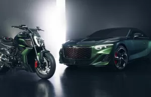 Unveiling the Fusion: The Ducati Diavel x Bentley Collaboration