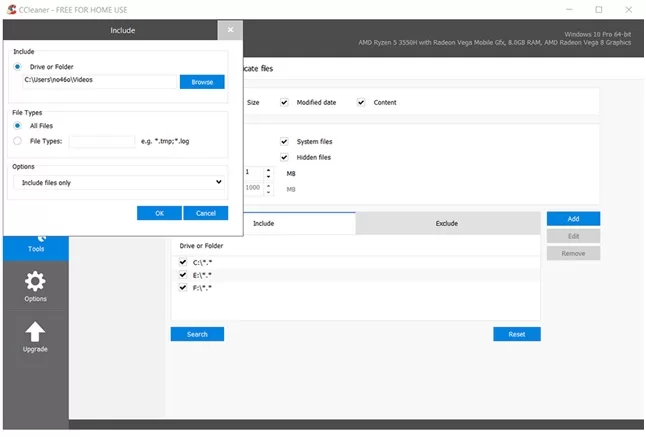 Duplicate file finder 6