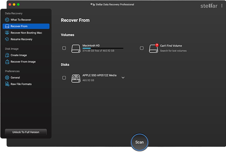 Data Recovery Software Step 2