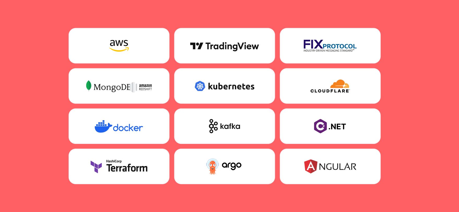 The full list of protocols and technologies used in BBP 