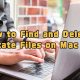 How to Find and Delete Duplicate Files on Mac