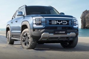 Introducing the BYD Shark: A Tech-Packed Hybrid Pickup Truck