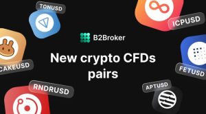 B2Broker Expands Crypto Liquidity with 6 New Crypto CFDs Pairs