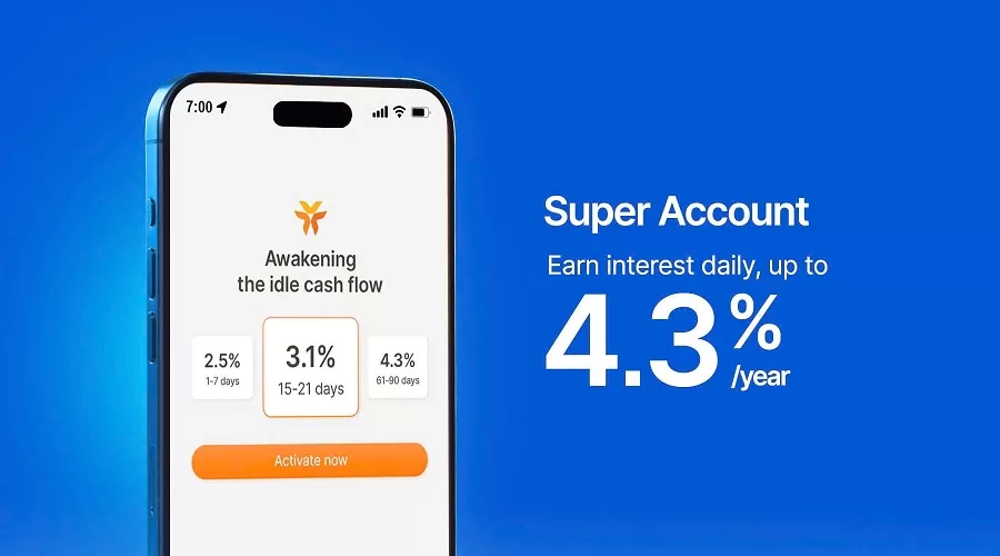VIB Super Account – A New Perspective on Idle Cash Flow 65 Super Account