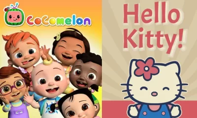 CoComelon and Hello Kitty