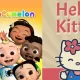 CoComelon and Hello Kitty