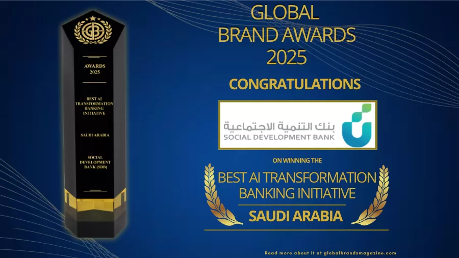 Social Development Bank (SDB) Wins Best AI Transformation Banking Initiative at The Global Brand Awards 2025 61 Social Development Bank