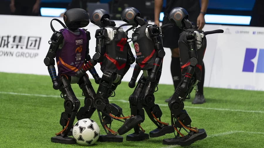 Rise of the Machines: China’s Robot Soccer League Is Rewriting the Rules of Sport 61 China’s Robot Soccer League